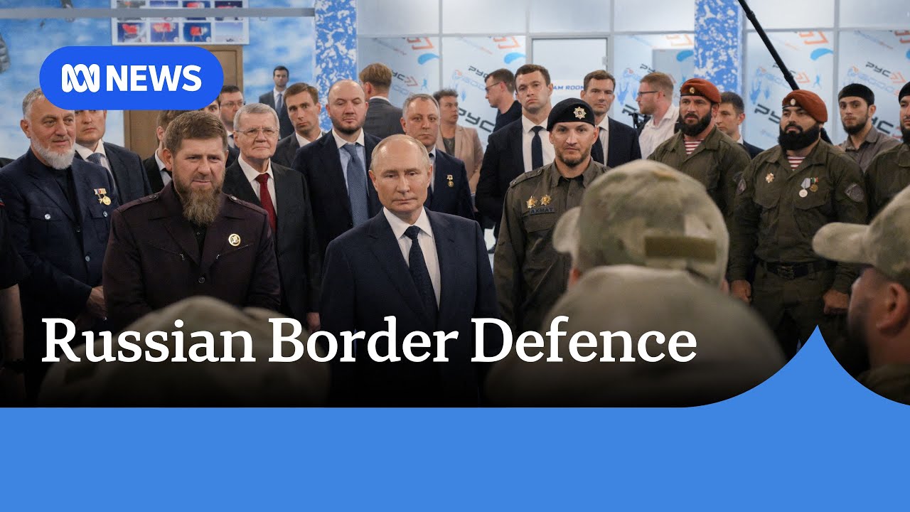 Russia shores up border defence against Ukraine with new military groups | ABC News