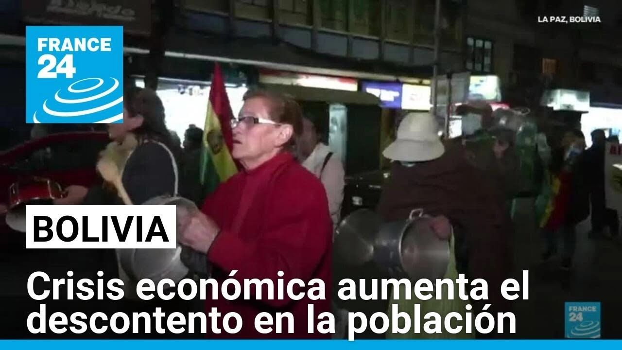 Cacerolazo en Bolivia por escasez de combustible y altos precios en la canasta básica de alimentos