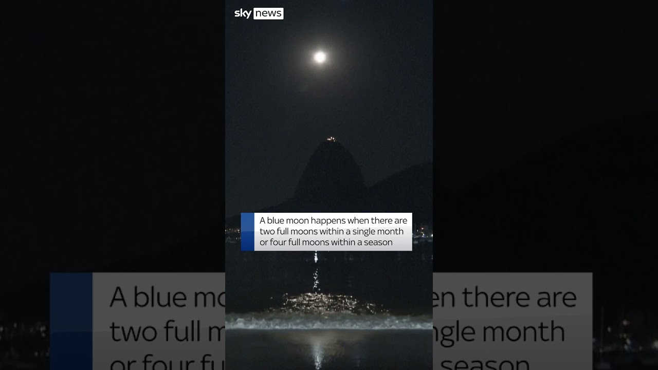 Watch: Super Blue Moon visible across the world