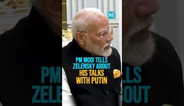 PM Modi Tells Zelensky About His Talks With Putin On Russia-Ukraine War | India