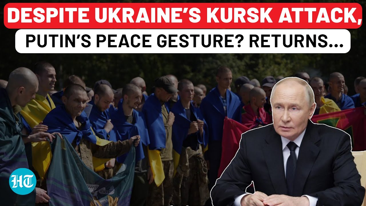 Amid Kursk Invasion, Putin’s Peace Gesture? Russia, Ukraine Exchange 115 Prisoners | Watch