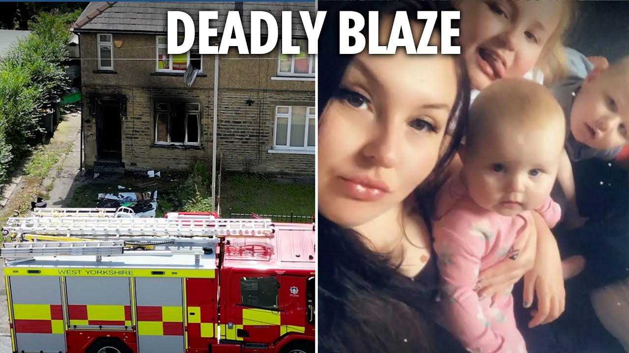 Mum & her three kids killed in 'deliberate' house fire as man arrested over ‘murder’