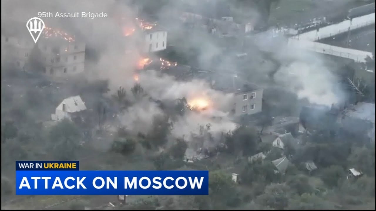 Moscow sees one of Ukraine's largest drone attacks