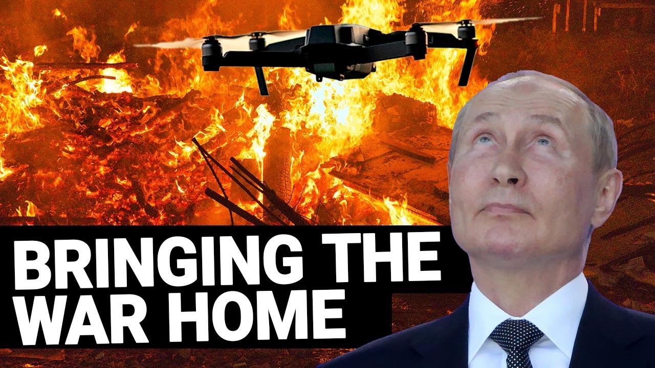 War comes home to Moscow as Ukraine drones find their target