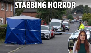 Woman, 43, dead & girl, 17, among two fighting for their lives after triple stabbing in Manchester