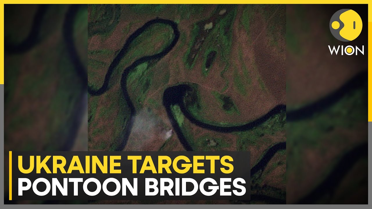 Russia-Ukraine War: Kyiv reports hitting Russian Pontoon Bridges with US-made weapons | WION