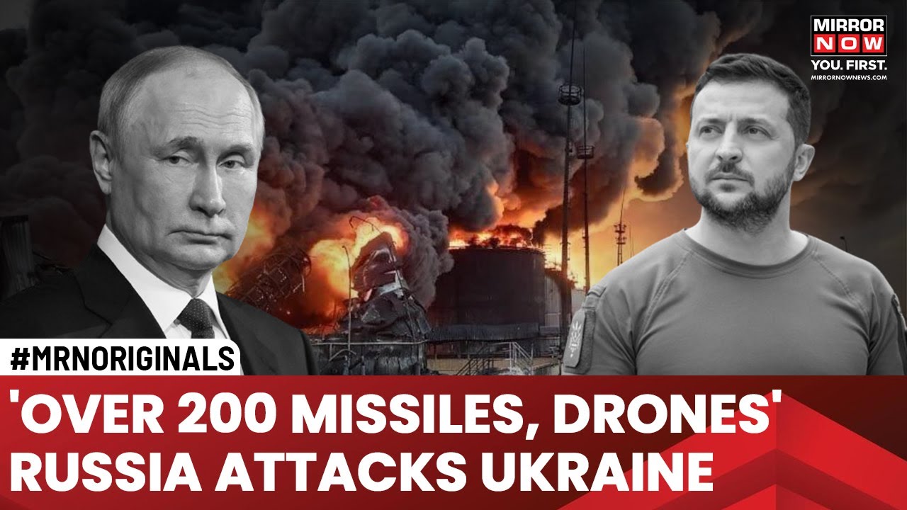 Russia-Ukraine War | Russia Strikes Ukraine with 100 Missiles, 100 Drones: Zelenskyy | World News