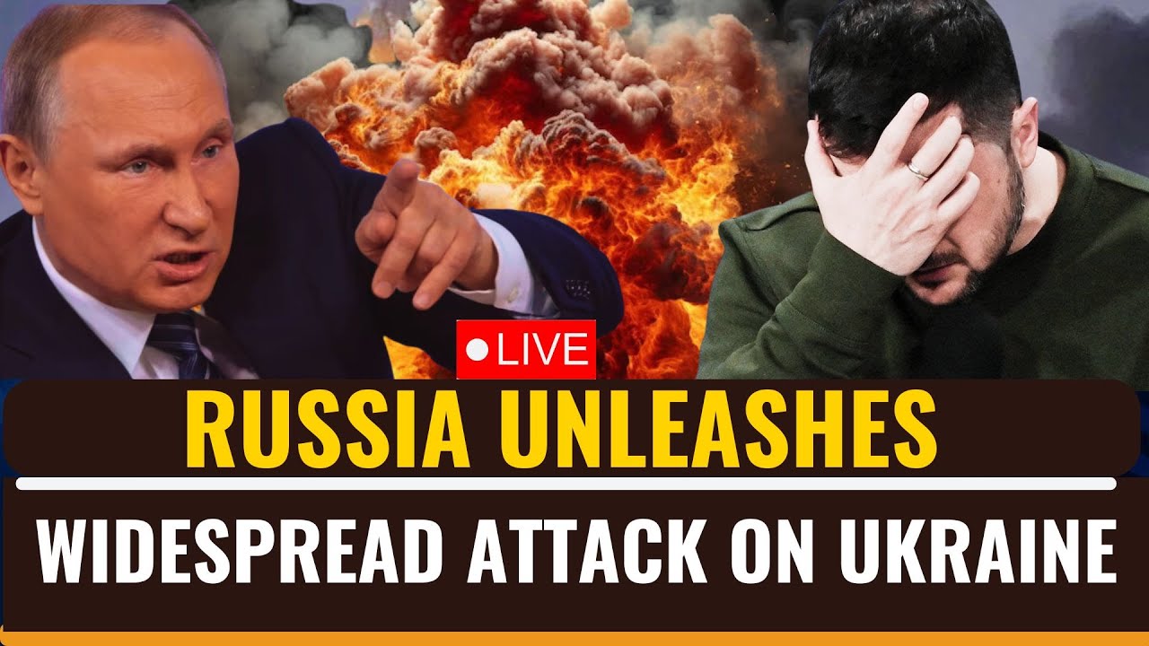 Russia- Ukraine War Updates Live| Russia Responds with Major Attack After Ukraine Drone Strike