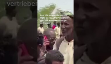 Nach einem Dammbruch steigt die Zahl der Toten und Vertriebenen im Sudan.  #dwnewsshorts