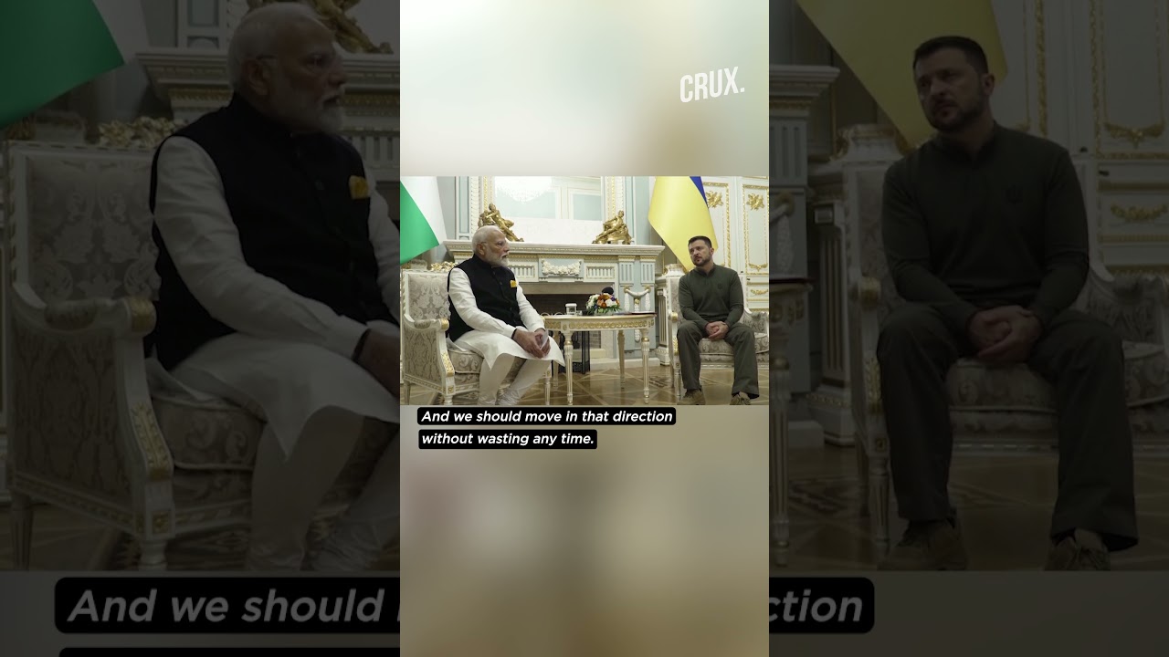"No Conflict Can Be Resolved..." Modi Urges Russia-Ukraine Peace Talks