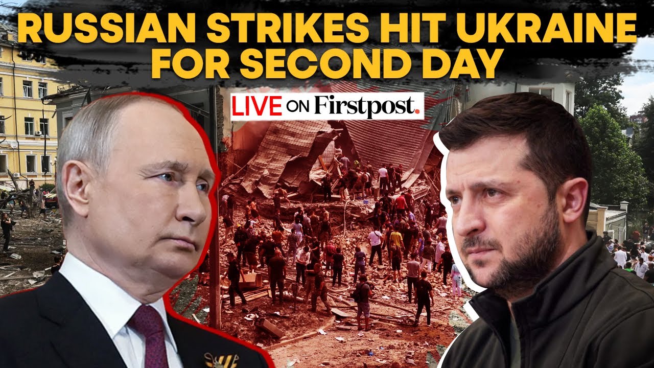 Russia Ukraine War LIVE Update | Russia Pounds Ukraine with Missiles, Drones for Second Day in Row