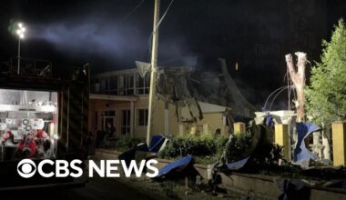 Ukraine under attack after Russia launches largest air assault of the war