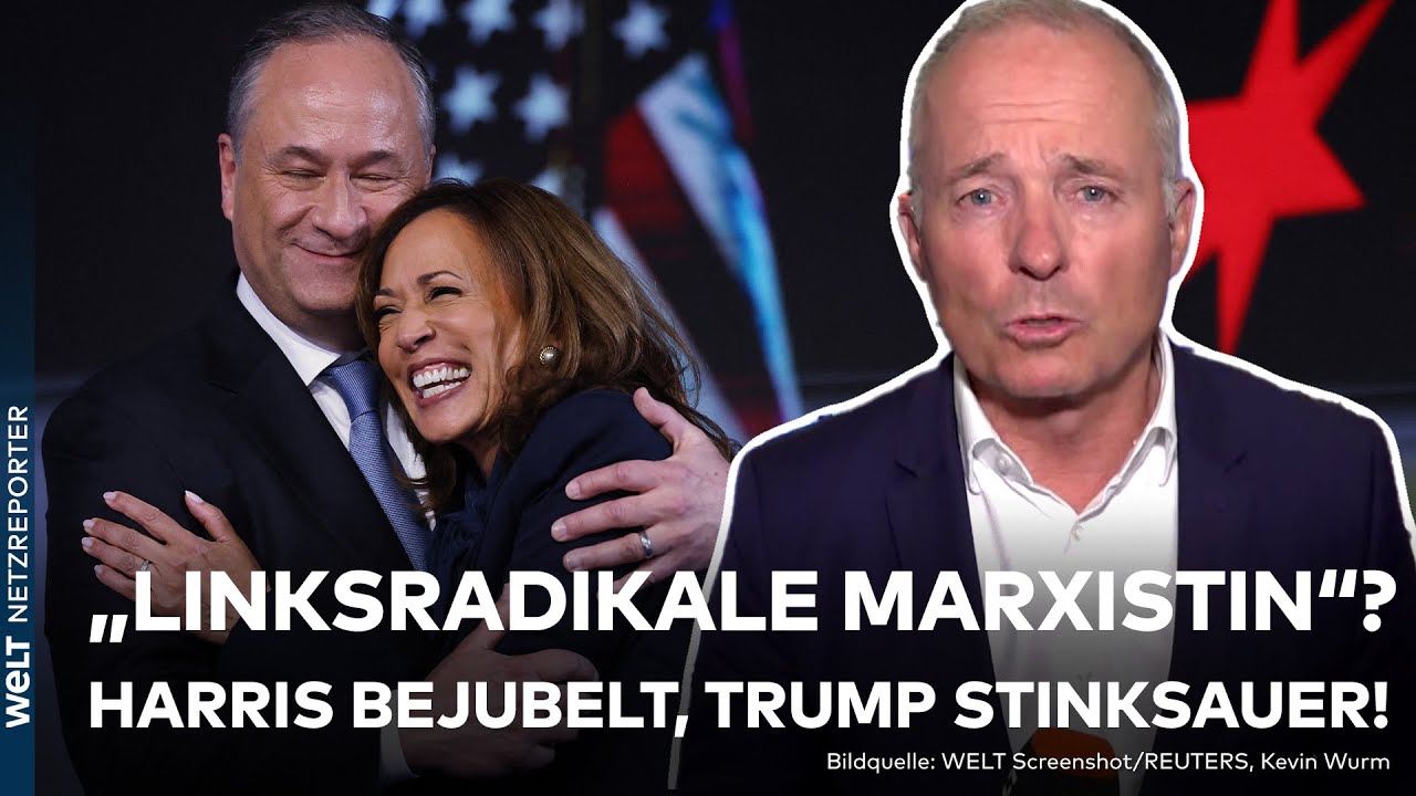 CHICAGO: Kamala Harris lässt sich auf Demokraten-Parteitag feiern! Trump wettert: "Marxistin!"