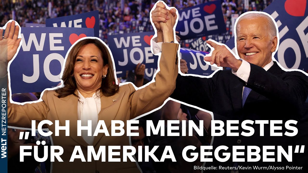 USA: Emotionaler Parteitag der Demokraten! Wie kann Joe Biden Kamala Harris zum Sieg verhelfen?