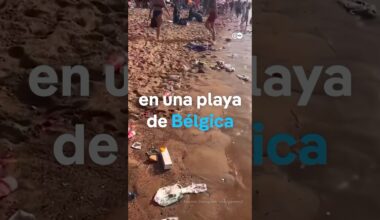 Playas de Europa se llenan de residuos plásticos