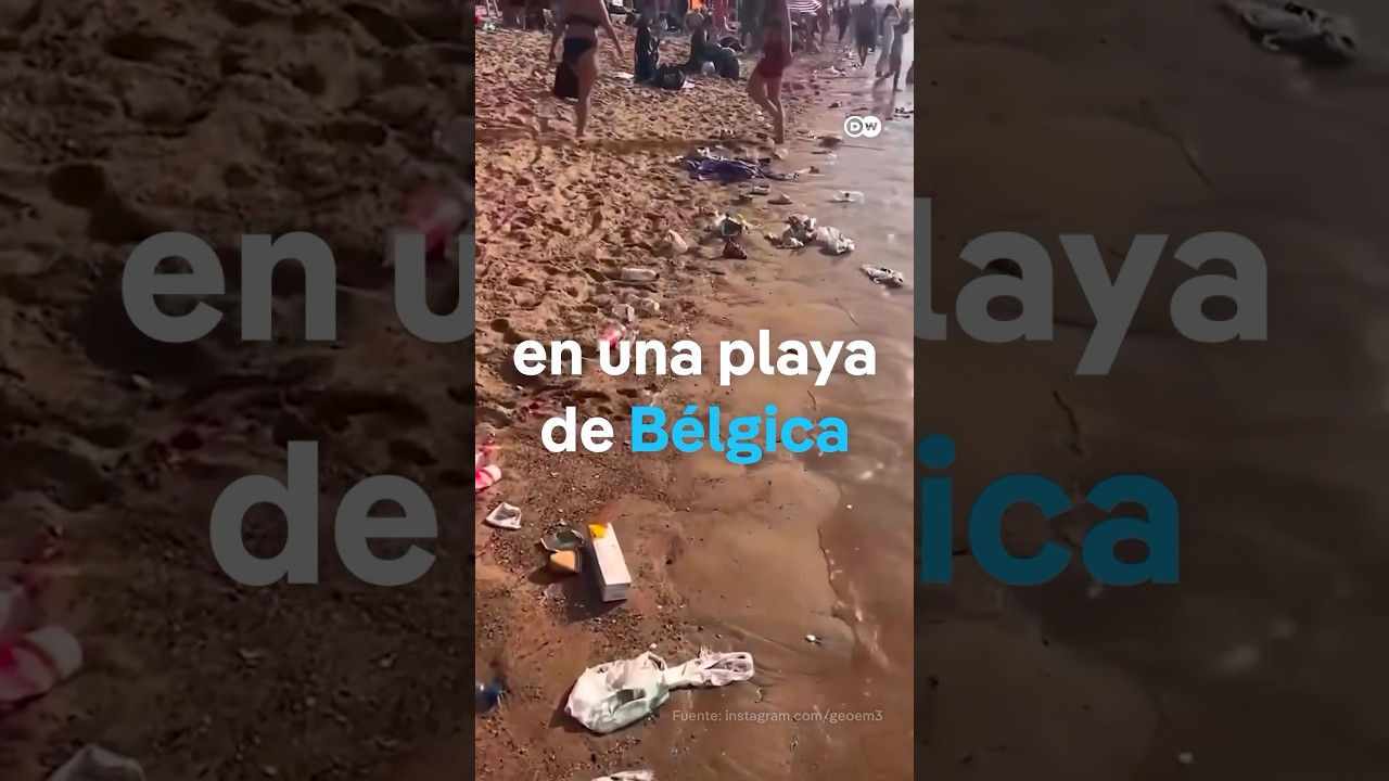 Playas de Europa se llenan de residuos plásticos