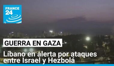 Frontera sur de Líbano en alerta por intercambio de ataques entre Israel y Hezbolá • FRANCE 24