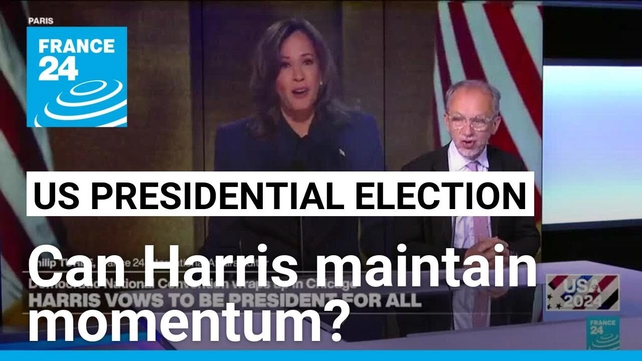 'Calm and confident' Harris rallies Democrats, but can they keep up momentum? • FRANCE 24 English