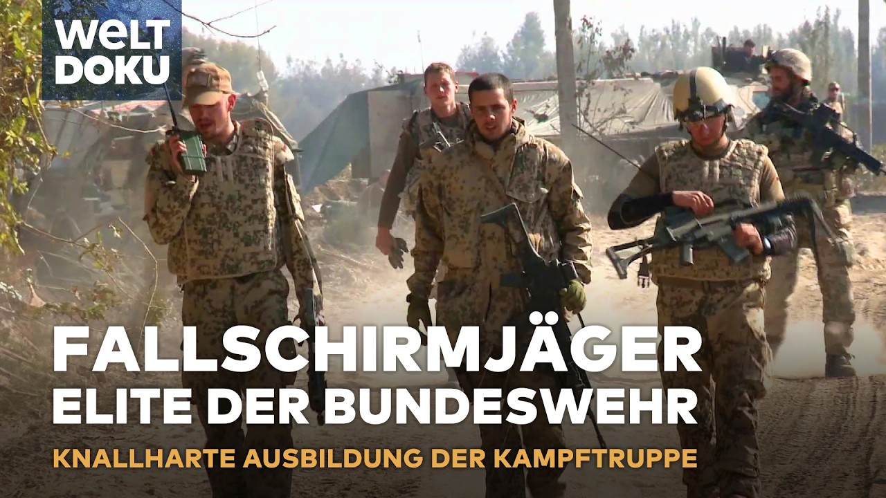 ELITE DER BUNDESWEHR: FALLSCHIRMJÄGER! So hart ist die Ausbildung | Schule der Krieger DOKU Reupload