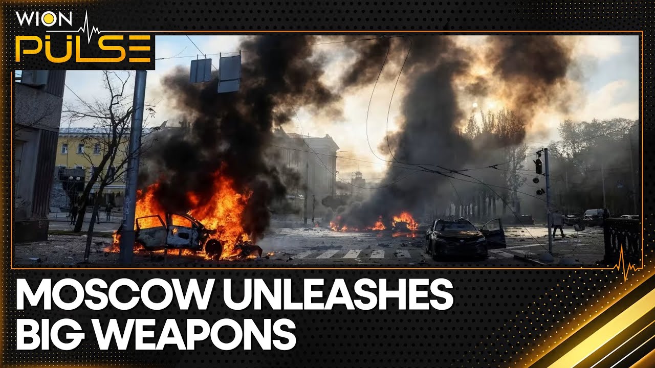 Russia-Ukraine war: Russian fighter jets, drones, missiles rain hell | WION Pulse
