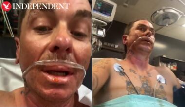 Slipknot's Sid Wilson shares video from hospital after 'explosion'