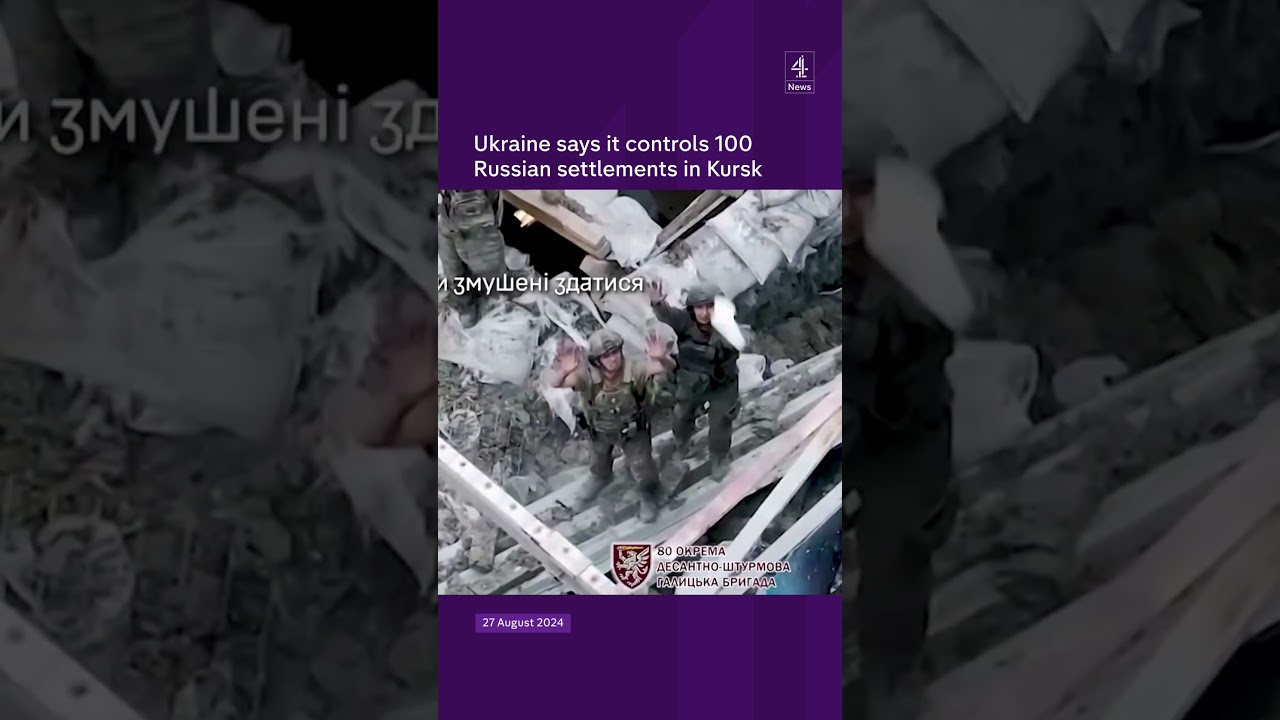 Ukraine 'holds 100 Russian settlements'