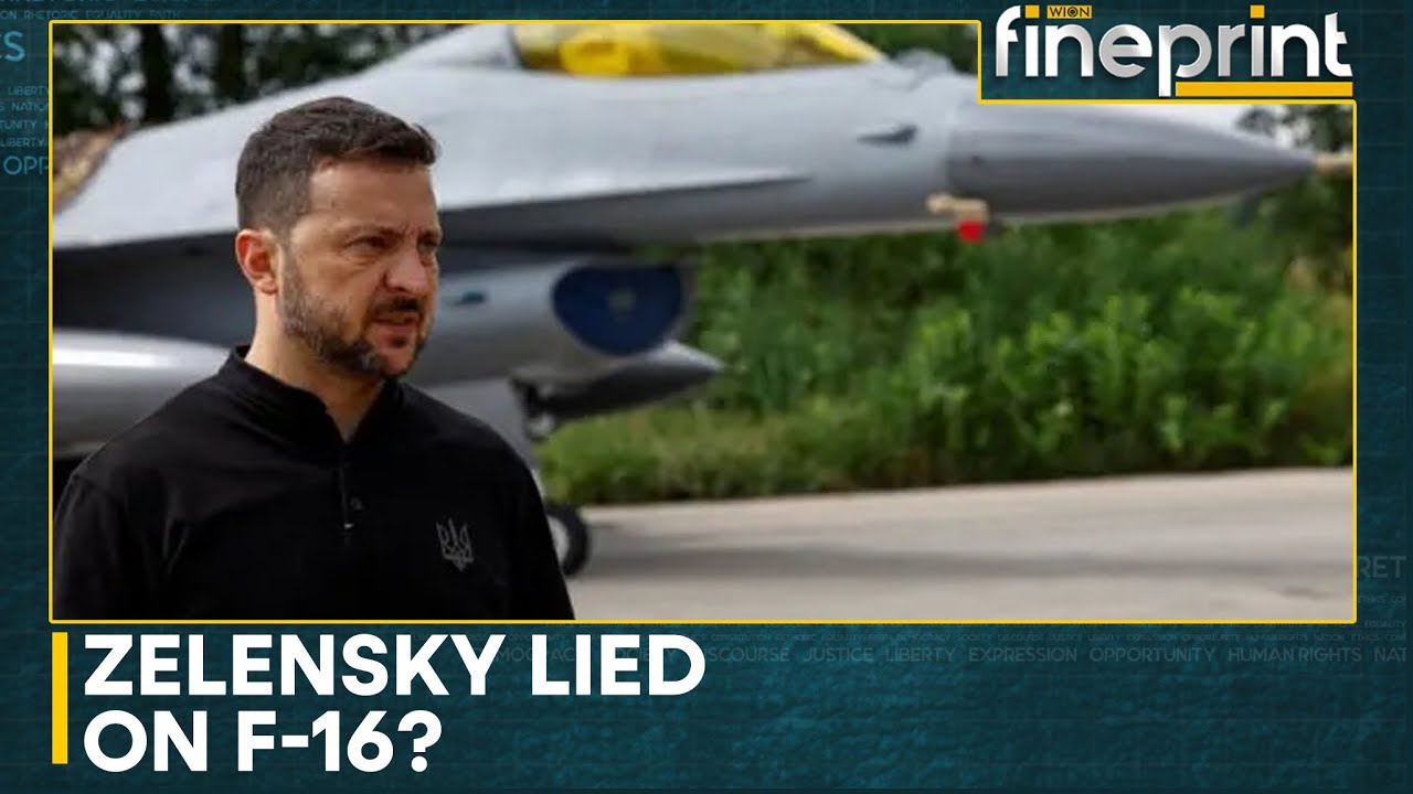 Russia-Ukraine war: Zelensky's silence on F-16 crash raises eyebrows | WION Fineprint