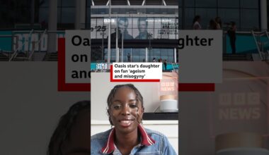 Some Oasis fans have been "ageist and misogynist", Anais Gallagher said. #Oasis #BBCNews