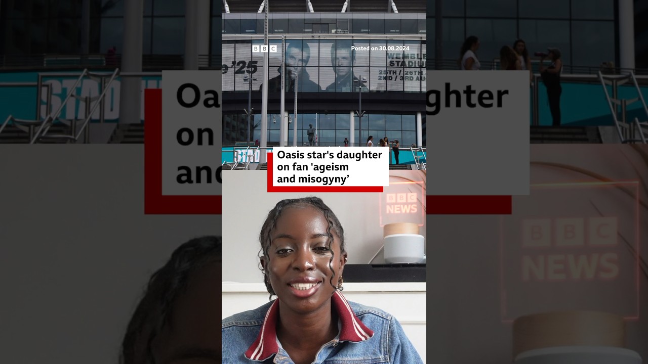 Some Oasis fans have been "ageist and misogynist", Anais Gallagher said. #Oasis #BBCNews