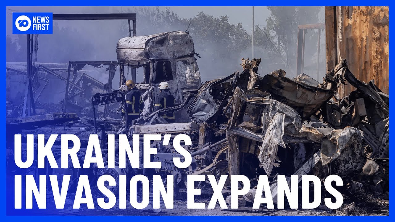 Ukraine's Invasion Of Russia Continues After Heavy Bombing| 10 News First