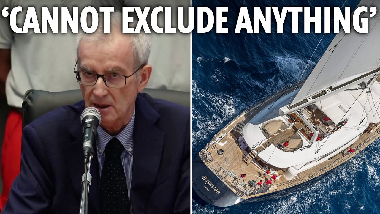 'Mistakes made' before tragic sinking of Bayesian yacht - as first findings of probe revealed