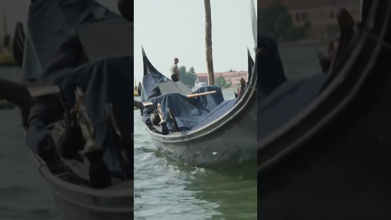 VENEDIG: Traumjob ausgeschrieben! 150.000 Euro für harte Gondelfahr-Ausbildung! | WELT #shorts