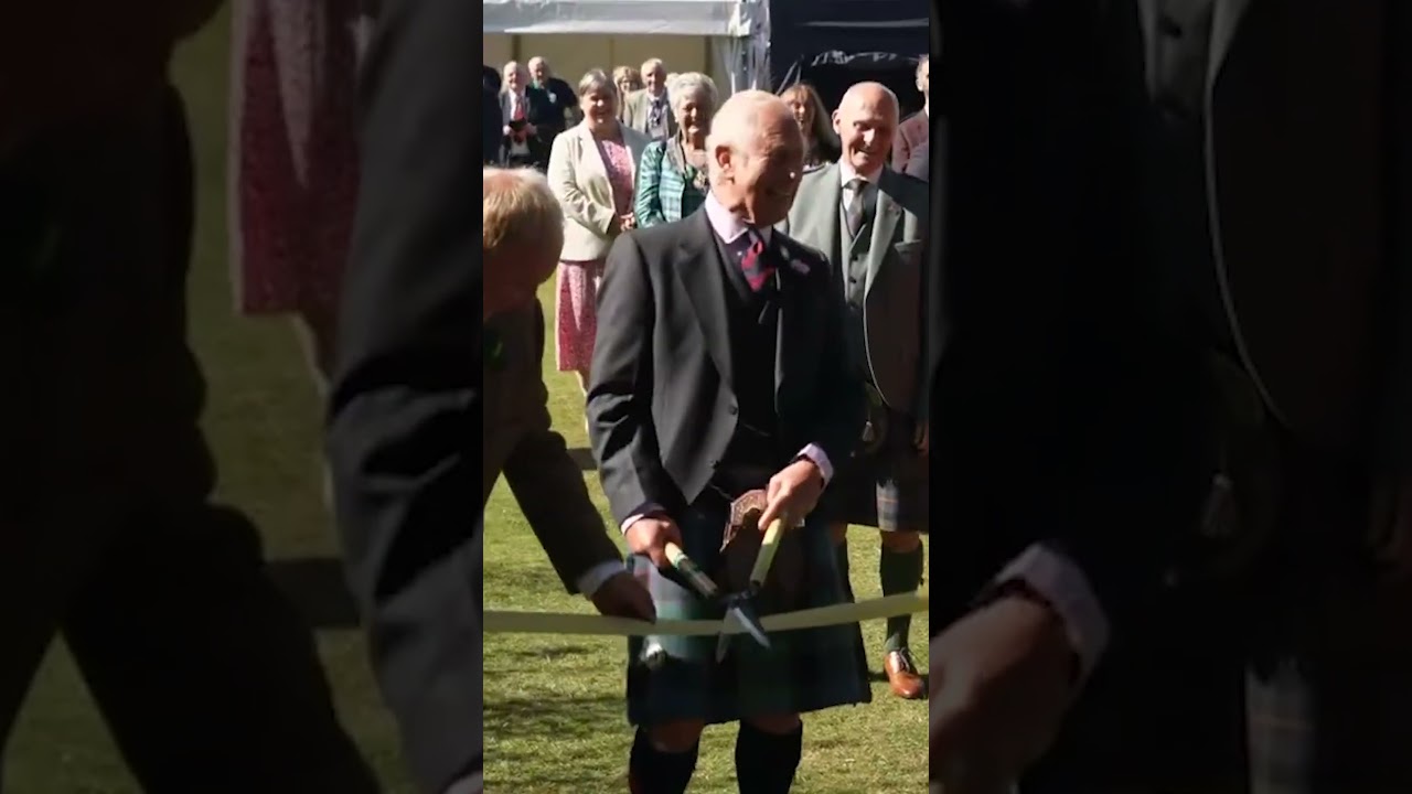 King Charles Encounters a Sharp Issue During the Aberdeen Flower Show ✂️