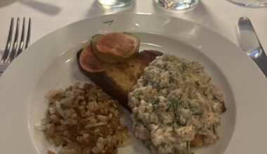 First night in Kraków - Veal brains and Lamb tongue