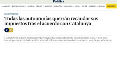 Todas las autonomías querrán recaudar sus impuestos tras el acuerdo c…