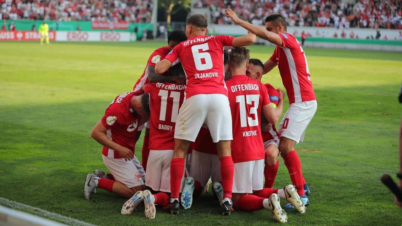 DFB-Pokal: Zwei Schüsse, zwei Treffer - Effiziente Offenbacher besiegen Magdeburg