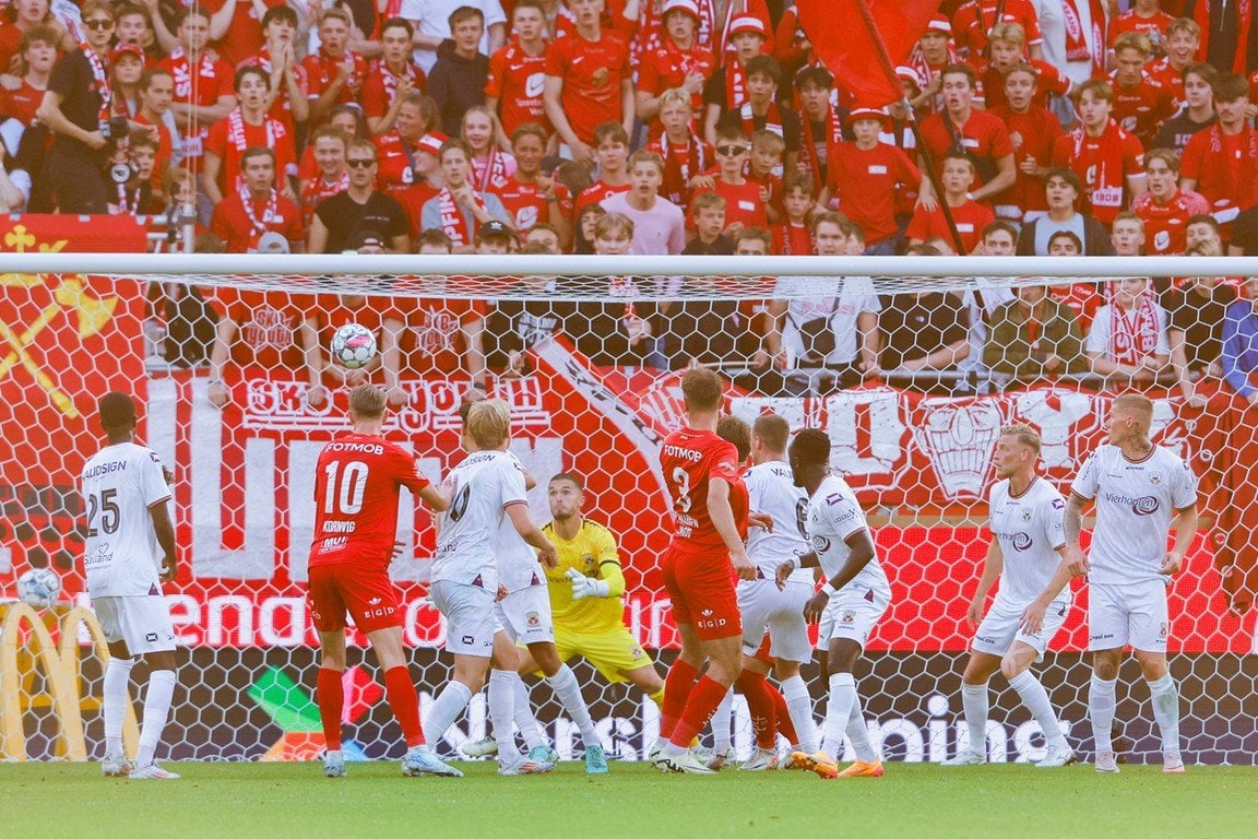 European tour for Go Ahead Eagles ends with 2-1 loss against SK Brann