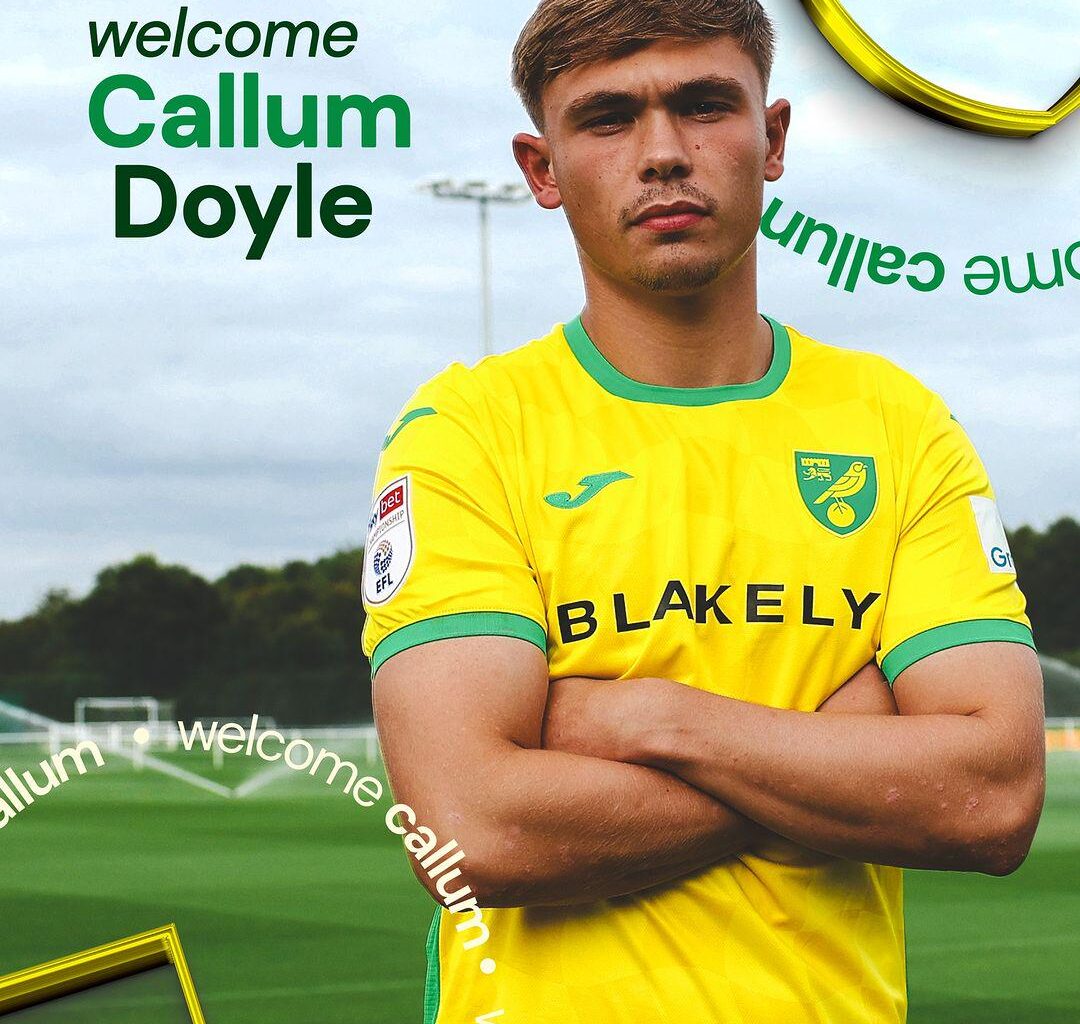 [Official] Callum Doyle has joined Norwich City on a season-long loan