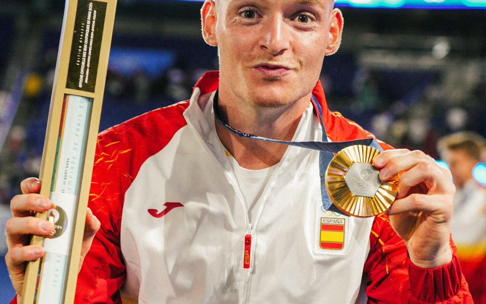 Sergio Gomez captained the Spanish team to a gold medal in the Olympics. Our blue’s doing well.