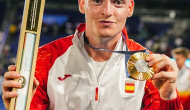 Sergio Gomez captained the Spanish team to a gold medal in the Olympics. Our blue’s doing well.