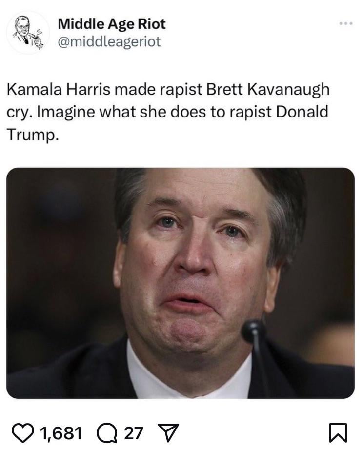 She gives him a slippery bar of soap for the prison showers?