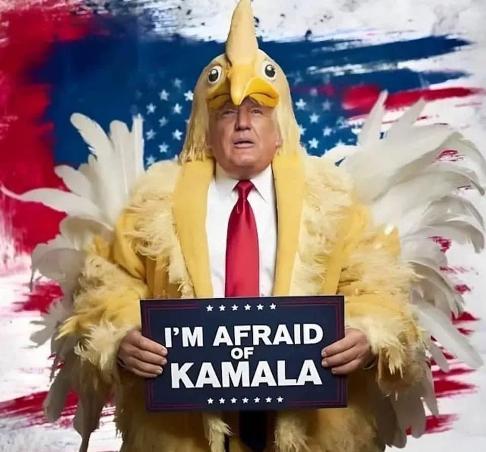 If he's so confident, why is he backing out of the debate?