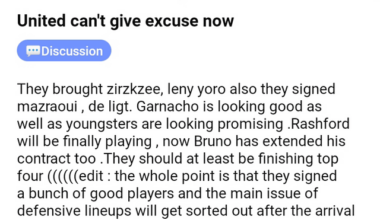 Utd fan are so optimistic