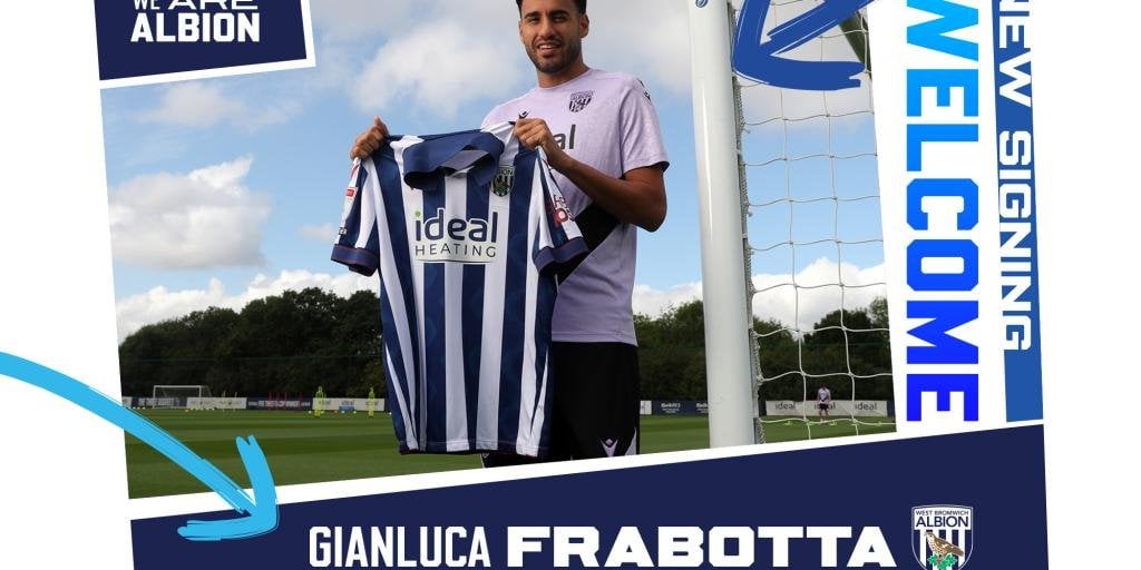 West Brom sign Gianluca Frabotta