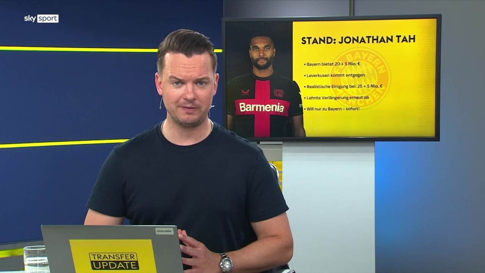 FC Bayern und Bayer Leverkusen nähern sich bei einem Transfer von Jonathan Tah weiter an