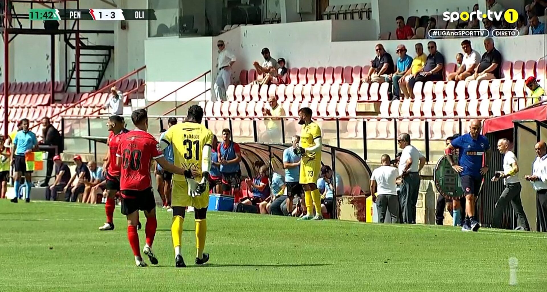 Reviravolta épica na Segunda Liga. Penafiel vence Oliveirense por 4-3 após estar a perder por 3-0.