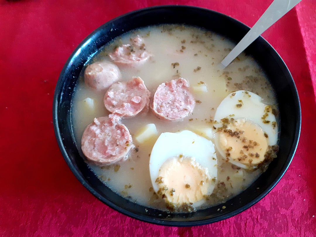 Żurek soup