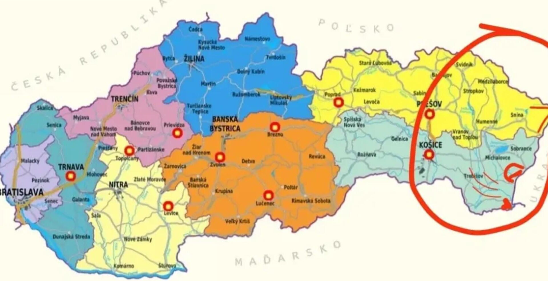 Zahrahme si hru, čo všetko vidíš na slovenskej mape?