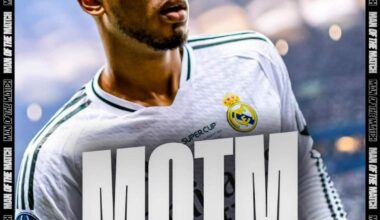 🚨 OFFICIAL: Jude Bellingham is MOTM.