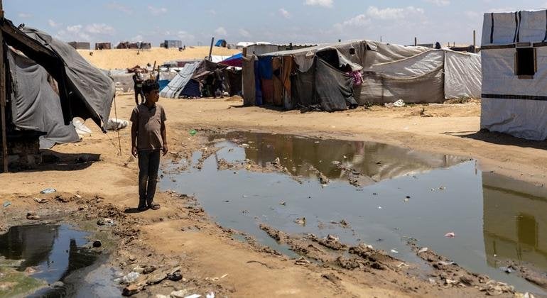 Gaza: après la détection d’un cas de polio sur un bébé, l’ONU lancera bientôt une campagne de vaccination